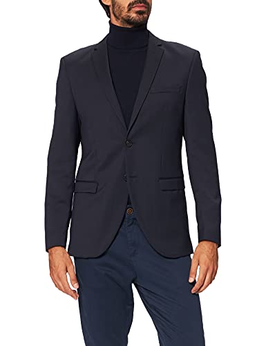 SELECTED HOMME Męska kurtka do garnituru Slhslim-mylobill Navy Blazer B Noos, granatowy blezer, 52