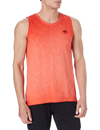 Blend Męski T-shirt, 171562_mandarin Red, M