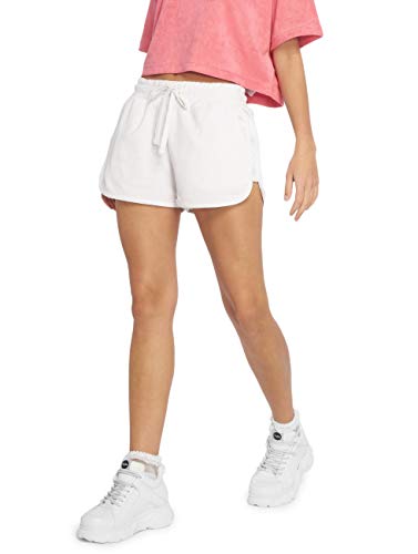 Urban Classics Damskie spodnie Towel Hot Pants krótkie spodnie Ladies Shorts, biały, XL