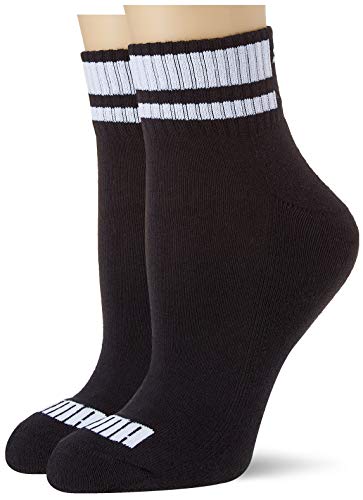 PUMA Unisex skarpety dziecięce (2 sztuki), czarny, 27-30