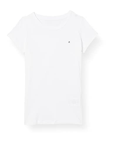 Replay T-shirt damski, 010 biało-biały, XL