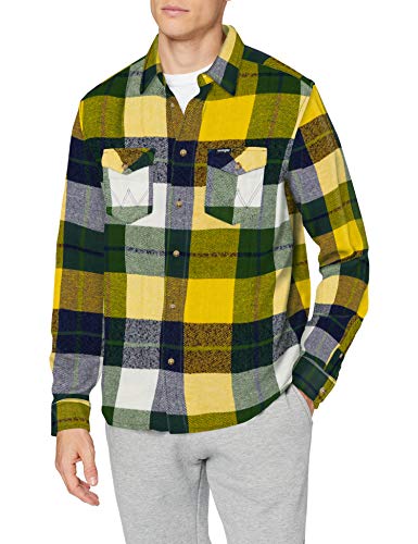 Wrangler Koszula męska, Zielony karczoch, XXL