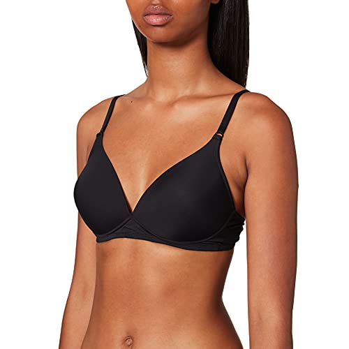 Palmers Biustonosz typu push-up z oponami, czarny, 80C