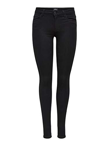 Only Damskie Spodnie Jeansowe, Czarny, M / 32L