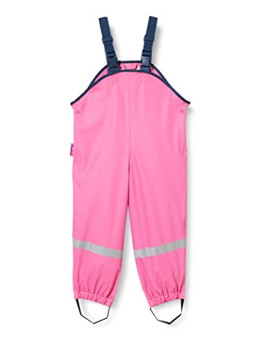 Playshoes 408622 polarowe spodnie na szelkach Uniseks - dzieci, 18 - Pink, 80