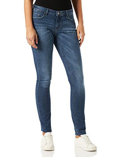 ONLY Onlcarmen Reg DNM Cre Slim dżinsy damskie, niebieski (Medium Blue Denim), 27W / 32L