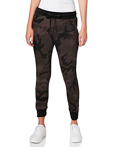 Urban Classics Damskie spodnie sportowe Ladies Camo Terry Pants