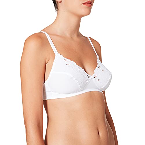 Passionata Women's Non-Wired Bra Forever – biustonosz bez drutu 4962, biały, 75A