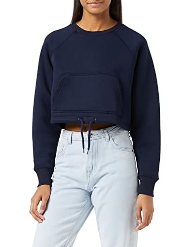 Urban Classics damski sweter oversized Raglan z kieszenią na brzuchu
