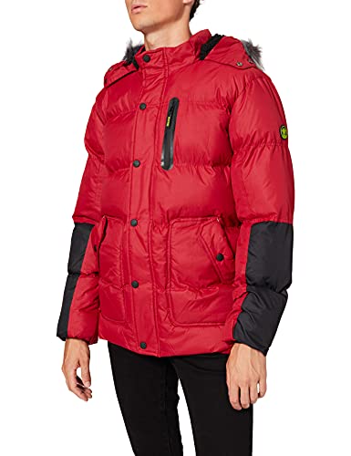 Soul Star Płaszcz męski Flux, Czerwony (czerwony 780e12), S