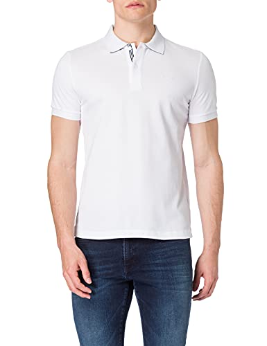Geox Męska koszulka polo M Sustainable C, optical white, S