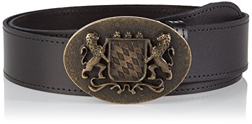 Werner Trachten Pasek do stroju ludowego, uniseks, Czarny (czarny 300 Vr), 80