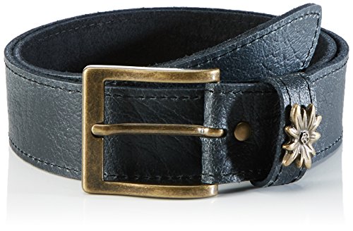 Werner Trachten Pasek do stroju ludowego unisex, czarny (czarny Pull Up Rl 310), 115