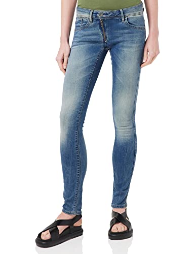 G-STAR Lynn Skinny dżinsy damskie z zamkiem błyskawicznym