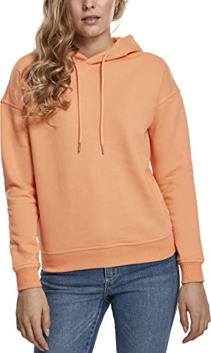 Urban Classics Damska bluza z kapturem, damska bluza z kapturem, dostępna w wielu kolorach, rozmiary XS-5XL, Papaya, XL