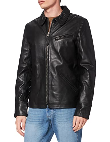 Schott NYC Kurtka męska, czarny (Black Black), M