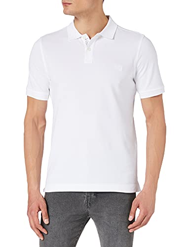 Camel Active Męska Koszulka Polo 4094605P00, Broken White, S