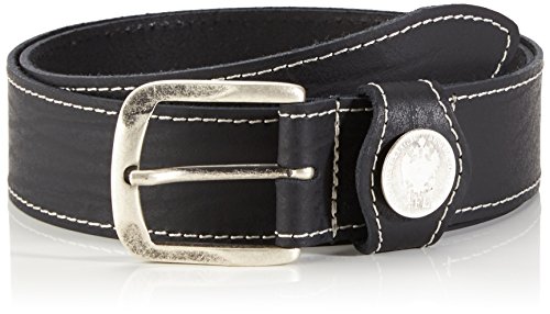 Werner Trachten Pasek do stroju ludowego, uniseks, Czarny (czarny Rugato 301), 120