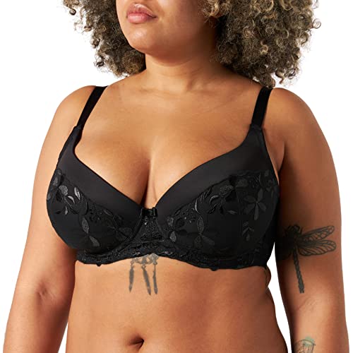 Triumph Damski seksowny biustonosz push-up Angel Spotlight WHU X, Czarny, 75E