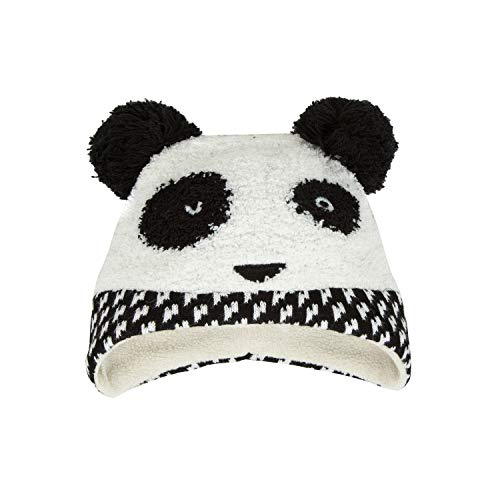 Catimini Czapka z dzianiny dla chłopców Bonnet Tricot Pour, biały (Bleu Broken White 19), XS (Rozmiar producenta: 39 cm)
