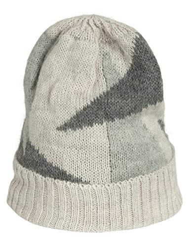 APART przytulna czapka z dzianiny, szaro-beżowa, Szary be?, jeden rozmiar