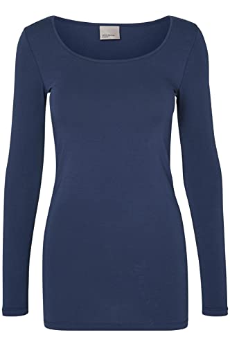 Vero Moda Kobiety Vmmaxi Bluzka, Granatowy, S