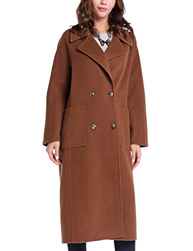 APART Fashion Damski płaszcz wełniany Wool Coat