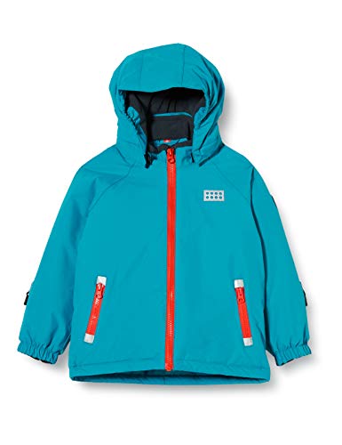 Lego Wear Lwjulio-Lego Tec Play kurtka chłopięca, 768 Dark Turquoise, 86