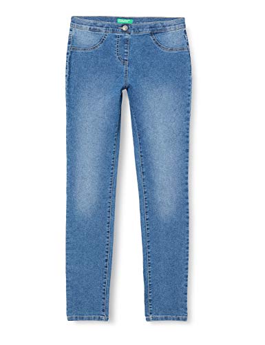 United Colors of Benetton Jeansy dziewczęce, Blu Chiaro 902, XXL