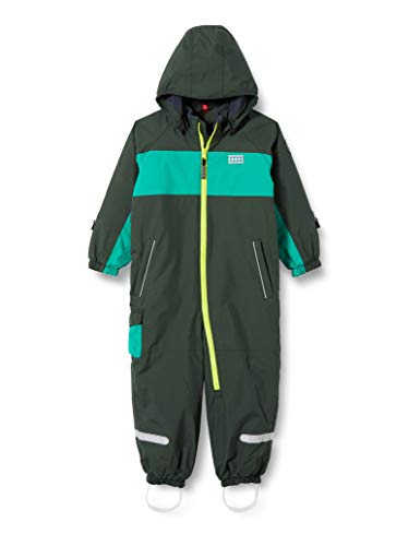Lego Wear Dziecięcy kombinezon zimowy Lwjulio-Lego Tec Play, 871 Dark Green, 80