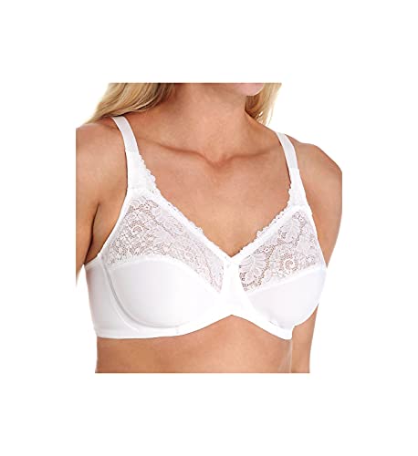 Maidenform damski biustonosz minimalizujący kształt maja taliowany z koronką Trim Lilyette