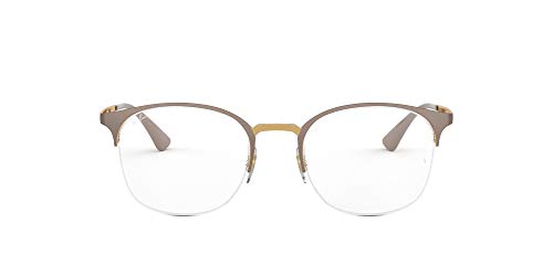 Ray-Ban Damskie oprawki okularów 0rx 6422 3005 51, złoto (Gold On Top Matte Beige)