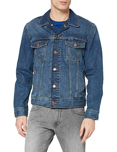 Wrangler Męska kurtka dżinsowa Classic Denim