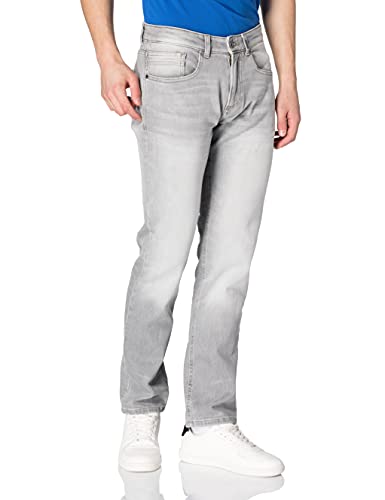 camel active Spodnie męskie, Cloudy Grey, 34 PL
