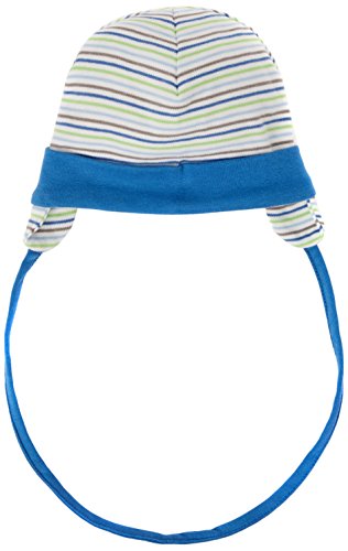 Playshoes Uniseks dziecięca czapka do wiązania z nausznikami czapka, zielony, 49