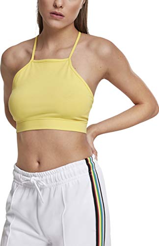 Urban Classics Damski top damski Triangle Sport Tank Top, Brightyellow, XL