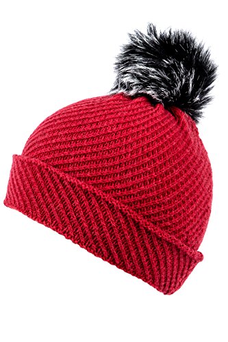 Alice Hannah damska czapka Alina, czerwona, jeden rozmiar