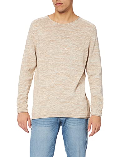 camel active Sweter męski, Beżowy (Sand 6), XL