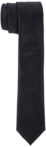Daniel Hechter męski krawat TIE 6 cm, czarny (Black 990), 1