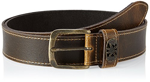 Werner Trachten Pasek do stroju ludowego, uniseks, Brązowy (antyczny brąz 510), 130