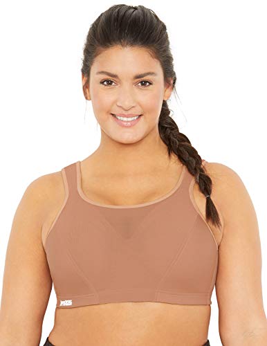 Glamorise Biustonosz sportowy damski, Cappuccino, 110D