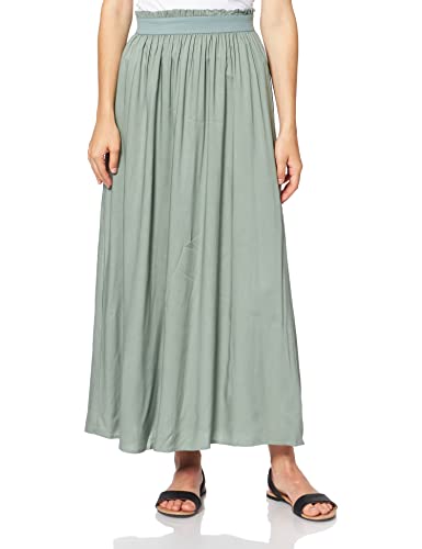 Only Kobiety Onlvenedig Life Long Skirt Wvn Noos Spódnica, Zielony, XS