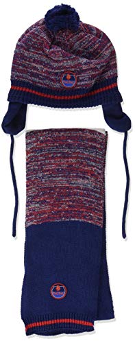 Tuc Tuc Chłopięcy szalik Tricot Fish Rain, Niebieski (Azul 00), 48 cm/6 Lat