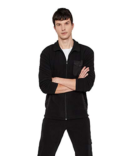 Urban Classics męska kurtka sportowa, polarowa, z kieszenią na piersi