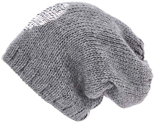 Döll Dziewczęca czapka w stylu boho z, szary (light gray melange 8100), 51 cm
