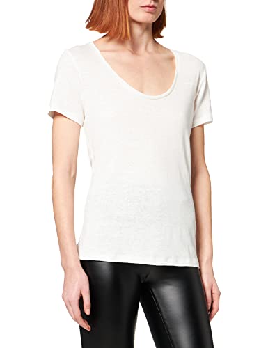G-STAR RAW Damska koszulka z głębokimi rękawami, biały (White 1043-110), L