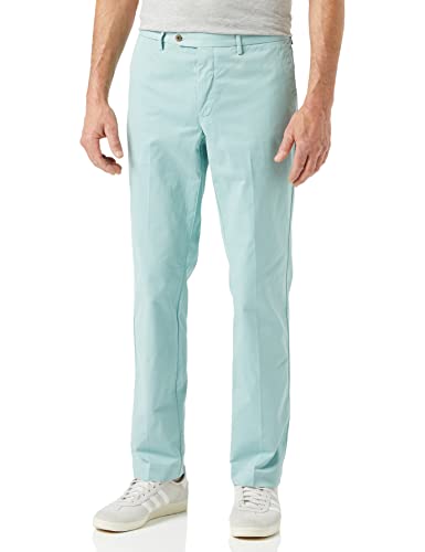 Hackett London Spodnie męskie Core Sanderson, niebieski (5 mklt Aqua 5 mk)., 54W (Rozmiar producenta:44)