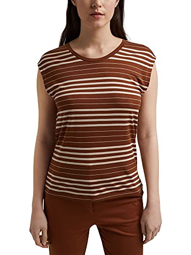 ESPRIT Collection T-shirt damski, 225/Toffee, S