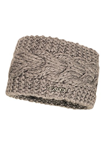 Capo Unisex Flora Headband opaska na czoło, Brązowy (Alpaca 89), jeden rozmiar