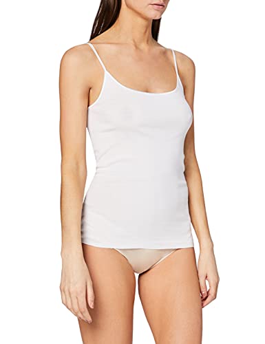 Schiesser Damski Podkoszulek Spaghettitop, Biały (100-Biały), 46